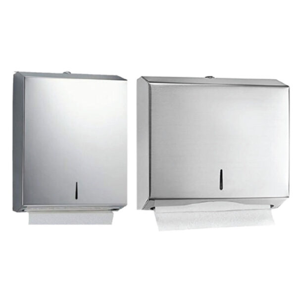 INTERFOLD-& MINI-INTERFOLD---V-FOLD-DISPENSER-STAINLESS-STEEL