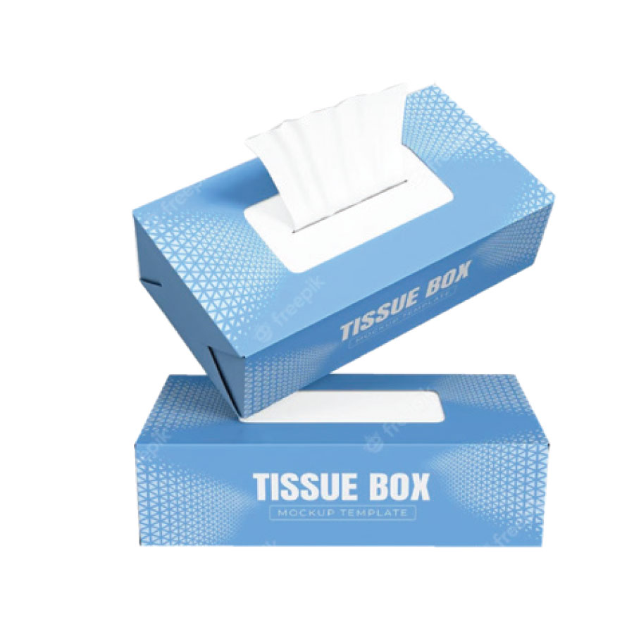 PLAIN BOXES TISSUE