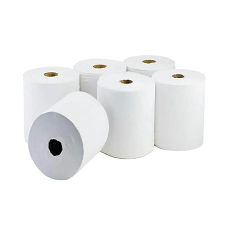 TOILET ROLLS FLOWER EMBOSSED GLUE LAMINATED
